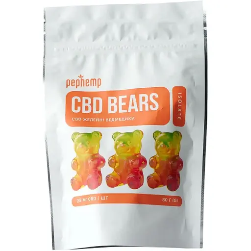 Желейные конфеты Pephemp мишки CBD с каннабидиолом 40 шт. 80 г