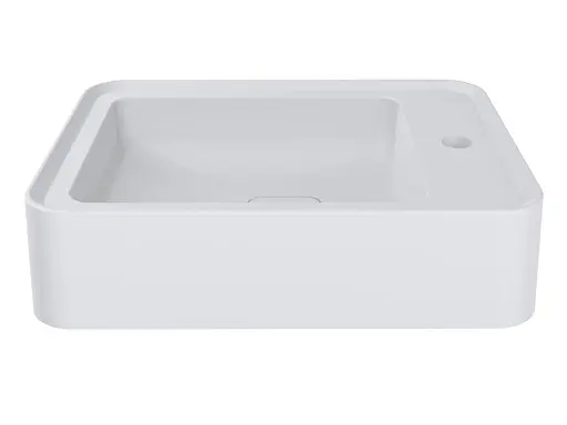 Умивальник Miraggio Marrakesh 380 mirasoft 0001103, Білий матовий - фото 2