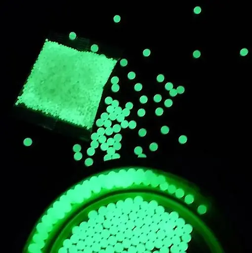 Шарики гелевые, орбизы 003(N821) 200 шт, светятся в темноте, в пакете (6978821410626) - фото 2