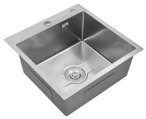 Кухонная мойка Kroner KRP Derby - 5050HM Brush (2,5/0,5 мм) (CV027234) - фото 2