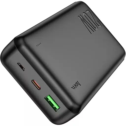 Зовнішній акумулятор Hoco J87A Tacker 20000mAh 20W Black [120566] - фото 2