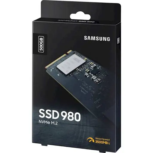Накопитель SSD Samsung m.2 NVMe 500Gb 980 PCIe 3.0 480 512 (MZ-V8V500BW) - фото 5