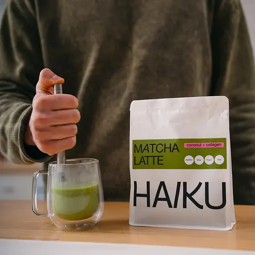 Матча Haiku з кокосовим молоком та морським колагеном - фото 4