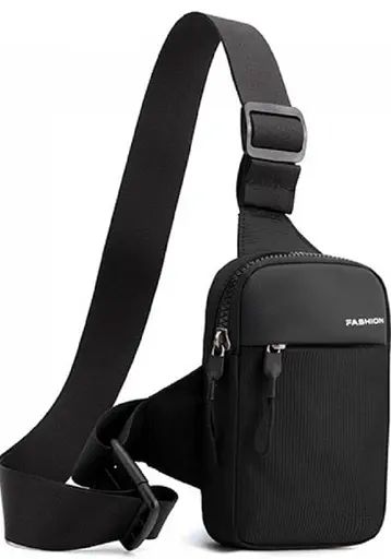 Мужская слинг-сумка из ткани Confident sum0027144 - фото 1