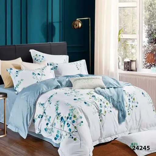 Комплект постільної білизни Viluta полуторний ранфорс 24245 100% бавовна - фото 2