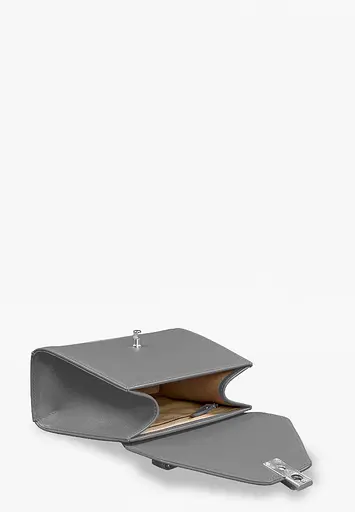 Жіноча шкіряна сумка Futsy Сіра - фото 7