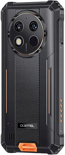 Смартфон Oulitel WP28S 65"HD+ /4GB/128GB T606 /10600mAh /13+5Мп/ IP69K /NFC Orange - фото 5