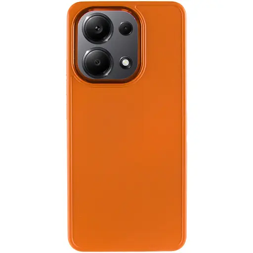 Чехол Epik TPU Bonbon Metal Style для Xiaomi Redmi Note 13 Pro 4G/Poco M6 Pro 4G Оранжевый/Papaya - фото 2