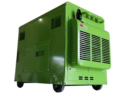 Дизельний генератор Zipper + газова плитка Orcamp CK-505 + електричний обігрівач Gardyer HE2000 та лійка (KZI-STE7500DSH) - фото 6