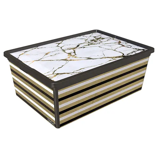 Контейнер Qutu Trend Box Pineapple Life 10 л (TREND BOX с/к PINEAPPLE LIFE 10л.)