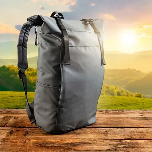 Рюкзак Schwarzwolf Pektusan Rolltop 25 л сірий (F3524200AJ3) - фото 7