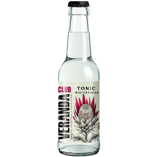 Напій газований Veranda Club Tonic Mediterranean 0,33л