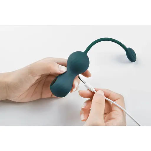 Вагинальные смарт-шарики с вибрацией Fun Town Crystal - фото 7