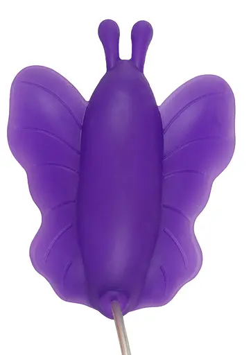 Вібратор Seven Creations Flutter Butterfly 9 см фіолетовий - фото 6
