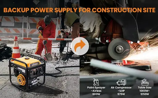 Генератор інверторний MaXpeedingRods 3.5 кВт, ручний запуск MXR4500i - фото 7