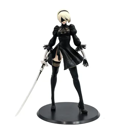 Фигурка боевой робот Мисс Автомата NieR: Automata 2В Authentic Bring Arts 30 см NRA 22.94 - фото 3