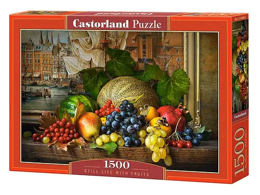 Пазли Castorland Натюрморт із фруктами, 1500 елементів, 68x47 см, C-151868