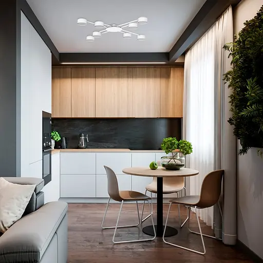 Люстра Ardero ML482-8 під лампу білий - фото 3