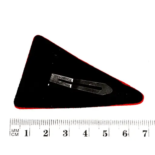 Зажим для волос Арбуз в камнях 1200-203-4, 2 шт - фото 2