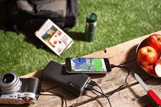 Зовнішній акумулятор Mediarange 20000 mAh 22.5W LED Screen PD3.0 + QC3.0 M756 (Black) - фото 4