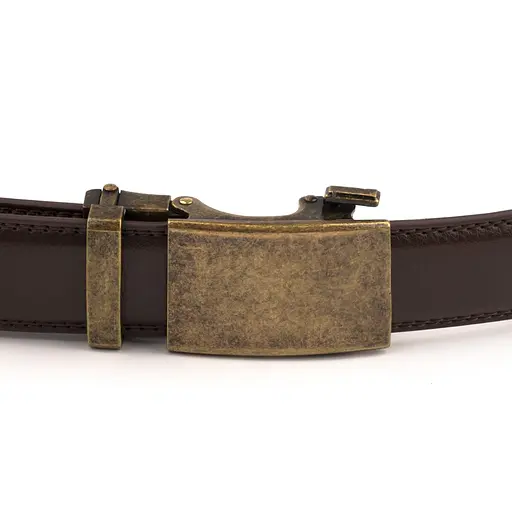 Ремінь шкіряний Vintage чоловічий 115х3,2 см acs0014930 - фото 4