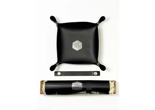 Настільна гра Планета Ігор Лоток для кубиків D20 (чорний) (Dice tray D20 black) (pi-dt007) - фото 3