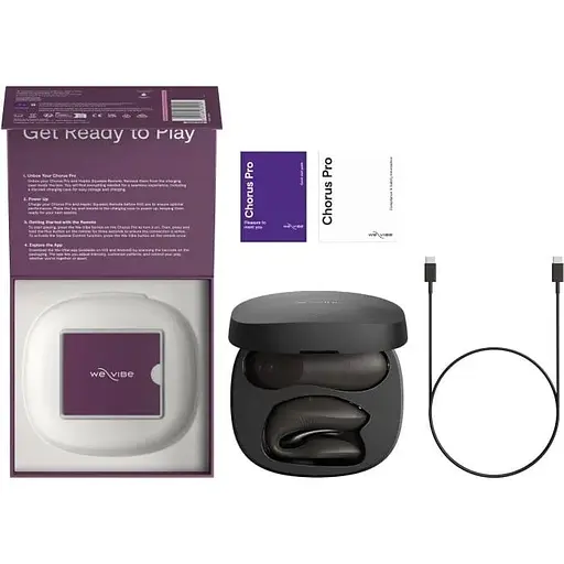 Вібратор We-Vibe Chorus PRO (Black) - фото 14