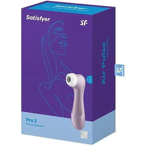 Вакуумный клиторальный стимулятор Satisfyer Pro 2 Фіолетовий - фото 9