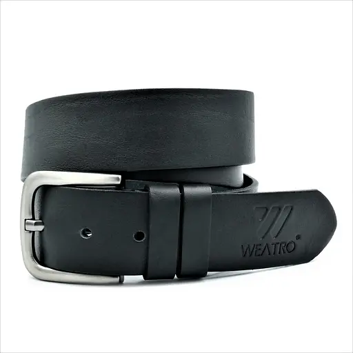 Ремінь шкіряний Weatro чоловічий 4,3х115-120 см acs0027498 - фото 4