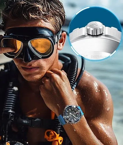 Часы мужские наручные North Edge piton 30 Bar (Серебристый) - фото 3