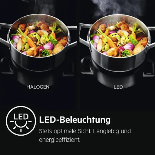 Настінна витяжка AEG DBB 3651 M, нержавіюча сталь, LED-освітлення, 3 швидкості, жировий фільтр, 96 кВт·год/рік - фото 5