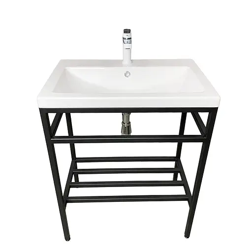 Раковина Adamant умывальник CERS искусственный камень прямоугольная - фото 5