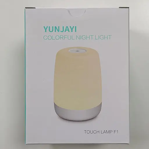 Нічний світильник YUNJAYI для дитячої спальні, сенсорне управління, світлодіодний світильник з теплим білим світлом і 256 кольорам - фото 8