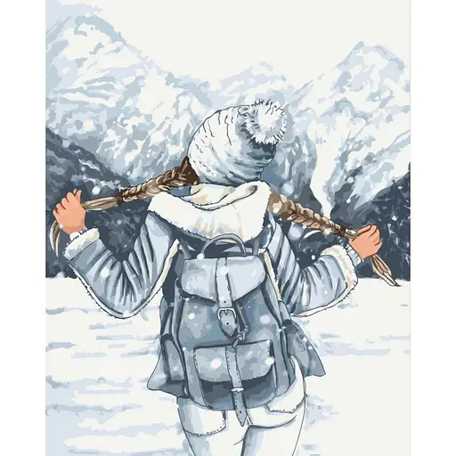 Картина по номерам "Путь к горам" 10155-AC 40x50 см