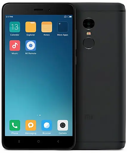 Смартфон Xiaomi Redmi Note 4 3/32 GB Black Global Rom Refurbished - фото 2