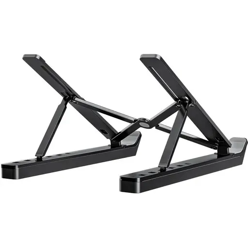 Підставка для ноутбука до 15.6 дюймів OfficePro LS-320-HUB USB Black - фото 2
