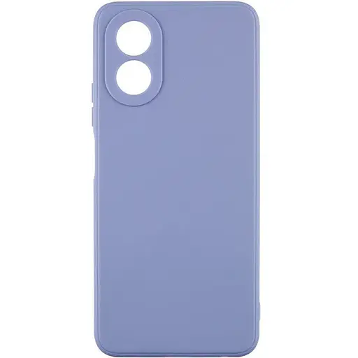 Силіконовий чохол Candy Full Camera для Oppo A58 4G Блакитний / Mist blue