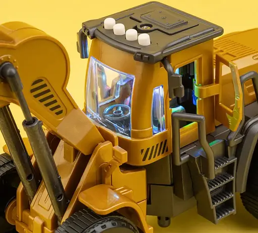 Машинка-конструктор Otamanko Автоконструктор Бульдозер/Будівельний гідромолоток 2 в 1 - фото 8