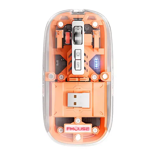 Беспроводная мышь FMouse M133 2.4 ГГц RGB (аккумуляторная) - фото 2