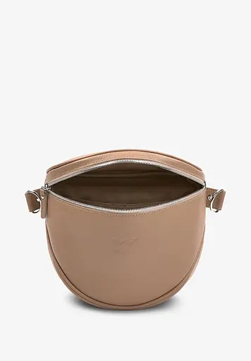 Шкіряна сумка поясна-кроссбоді Vacation карамель флотар - фото 5