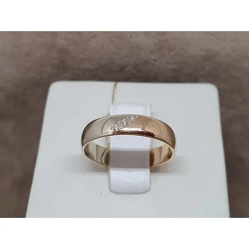 Золота обручка Всесвіт з діамантами. 19210499 16 - фото 4