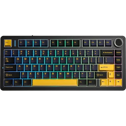 Клавіатура Aula F75 Black (6948391208626) [138351]