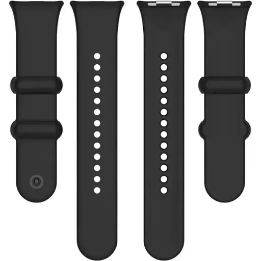Ремешок DK CDK для Xiaomi Mi Smart Band 9 Pro Silicone Sport Band (017124) (black) - фото 2