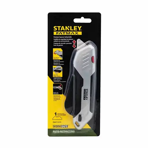 Ніж Stanley FatMax Box Box Premium з висувним трапецевидним лезом довжина155 мм (FMHT10370-0) - фото 4