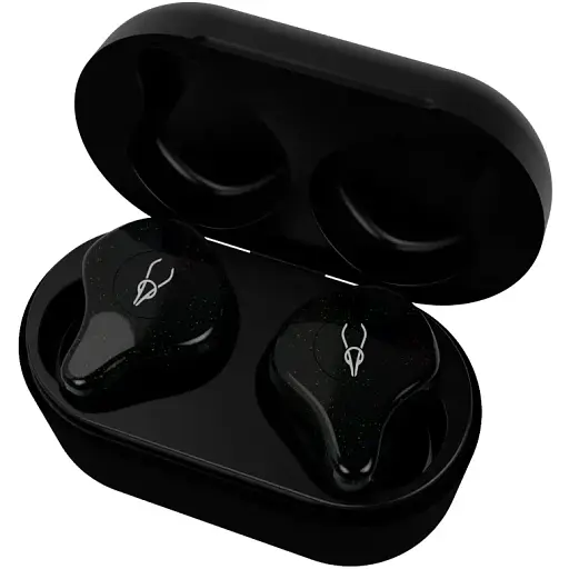 Беспроводные Bluetooth наушники Sabbat X12 Pro Black с чехлом для зарядки 750 мАч черные - фото 4