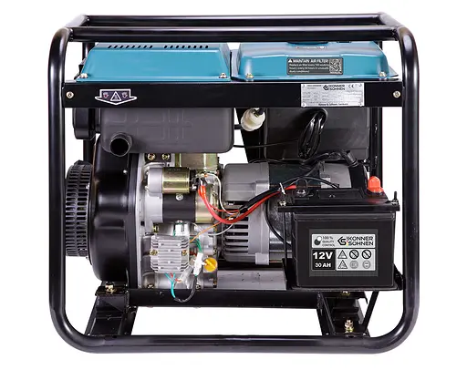 Генератор дизельний Konner&Sohnen 7/7.5 кВт KS 9102HDE-1/3 ATSR - фото 3