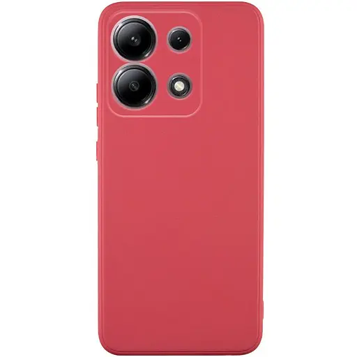 Чохол Epik силіконовий Candy Full Camera для Xiaomi Redmi Note 13 Pro 4G/Poco M6 Pro 4G/Note 14S Червоний/Camellia