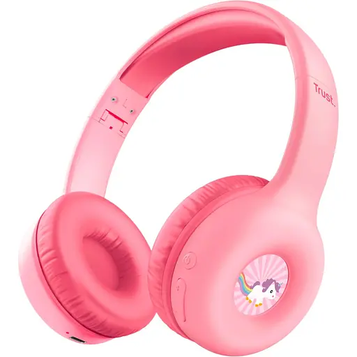 Наушники Trust Nouna Kids Wireless Pink (25274)