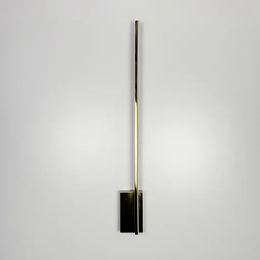 Бра у латунному корпусі із лінзами по лівій стороні 80 см Арт. WJ 011/800 R AB Line F - фото 2