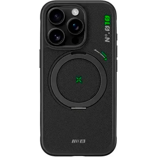 Чохол Blueo Aramid Fiber Case Rotatable Stand для Apple iPhone 16 Pro Max Black (BL-054I16PM) [132546] - фото 2